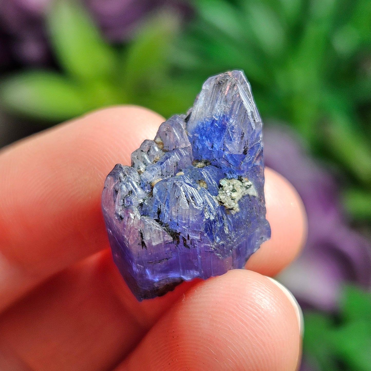 Blue Tanzanite Crystal