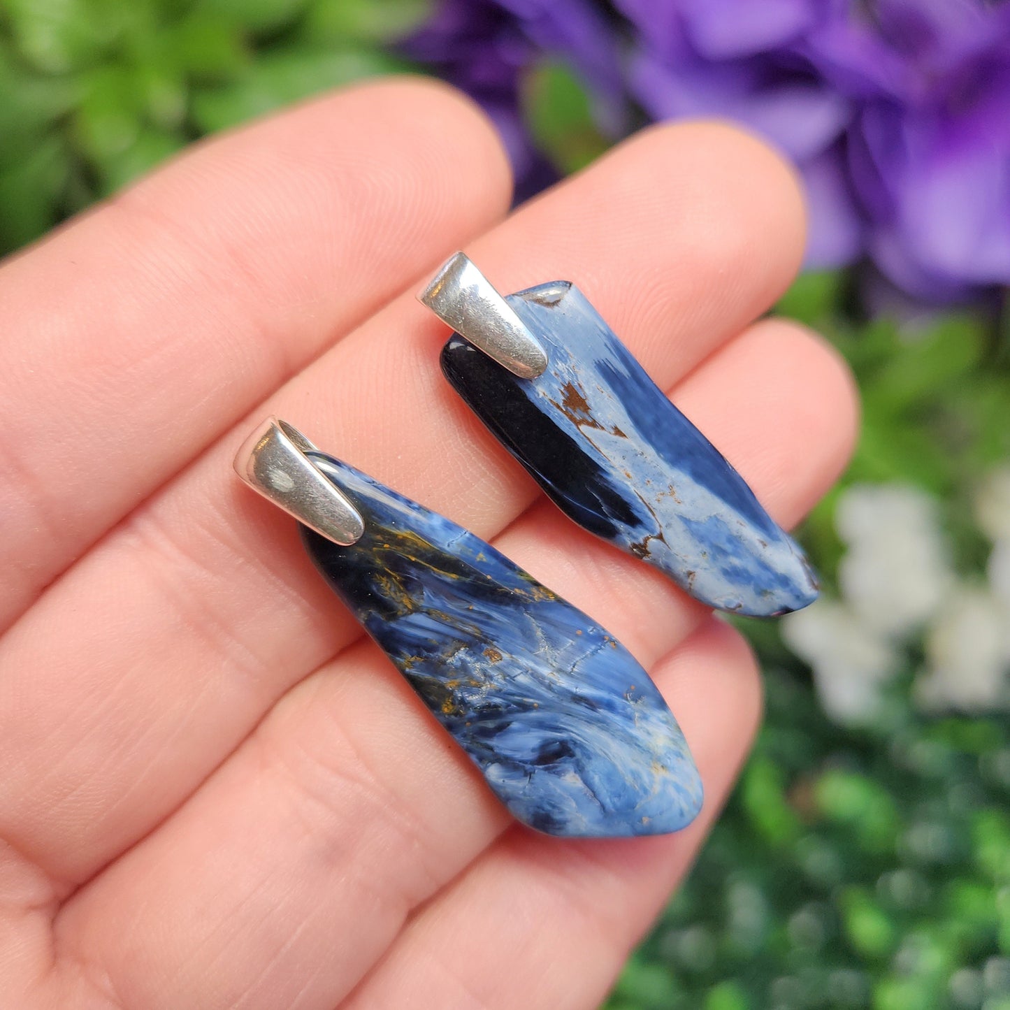 Blue Pietersite Pendant