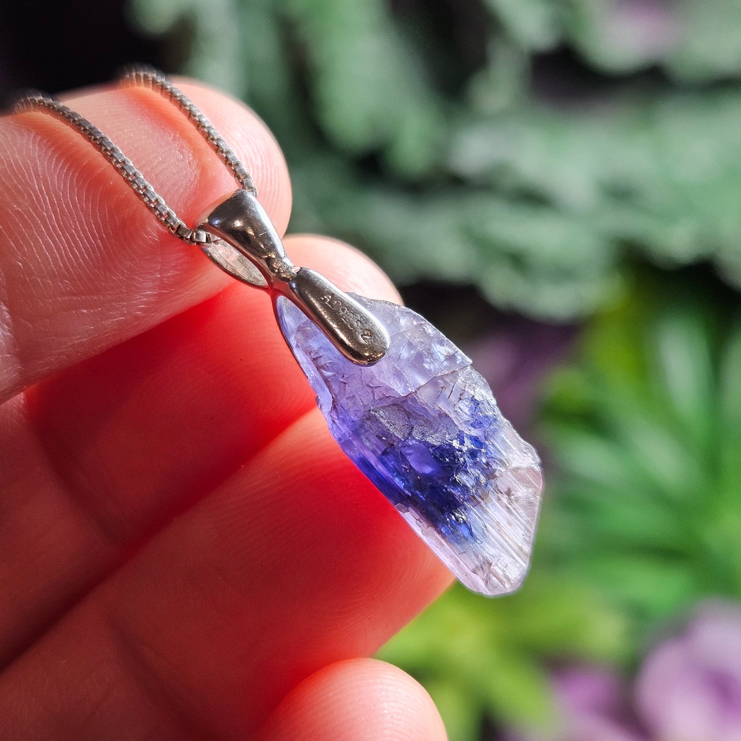 Tanzanite Bicolor Pendant