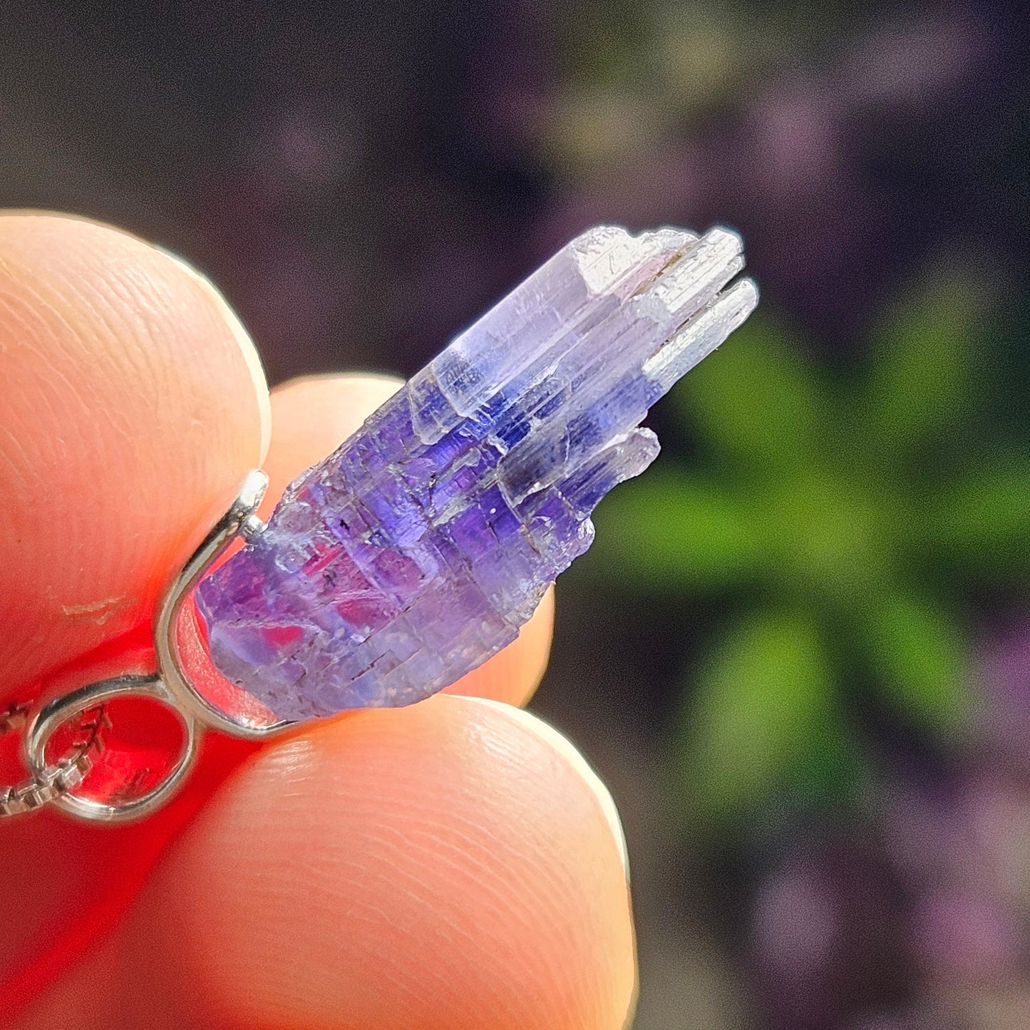 Tanzanite Bicolor Pendant