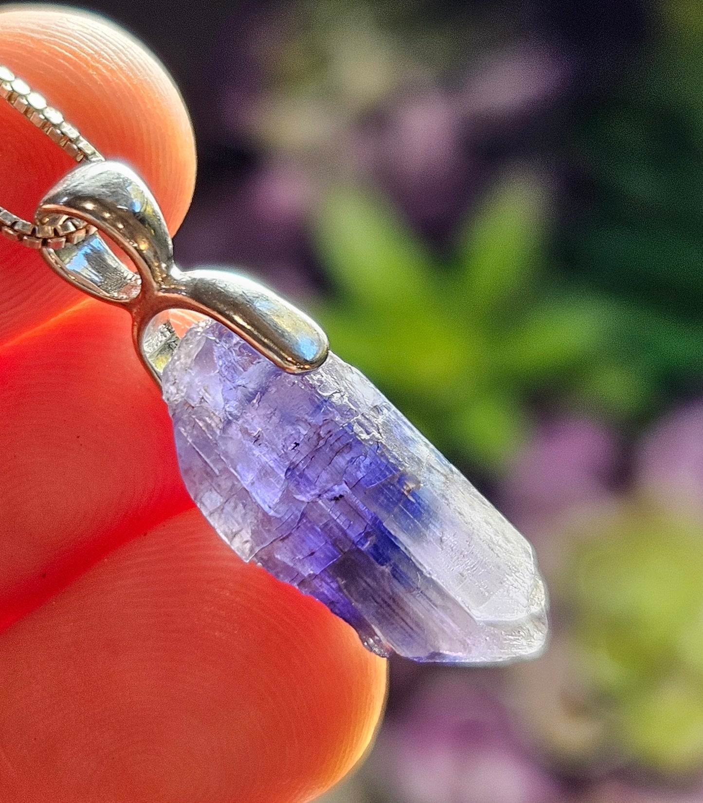 Tanzanite Bicolor Pendant