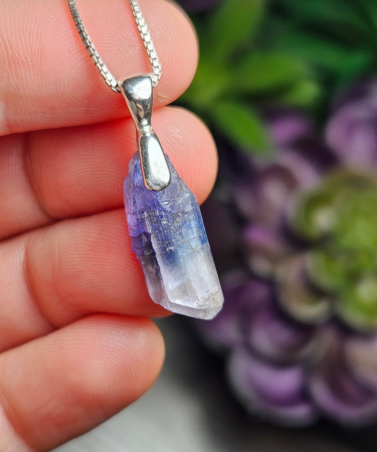 Tanzanite Bicolor Pendant