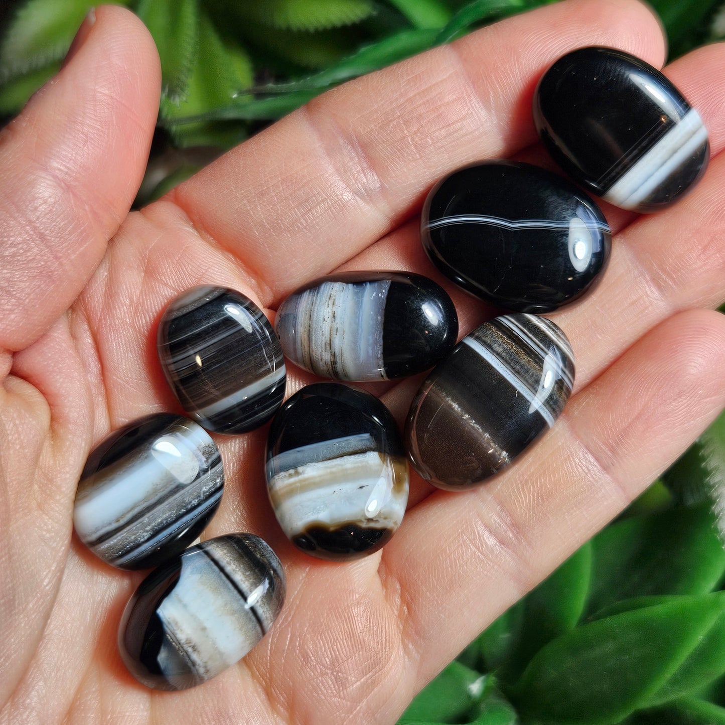 Black Striped Agate