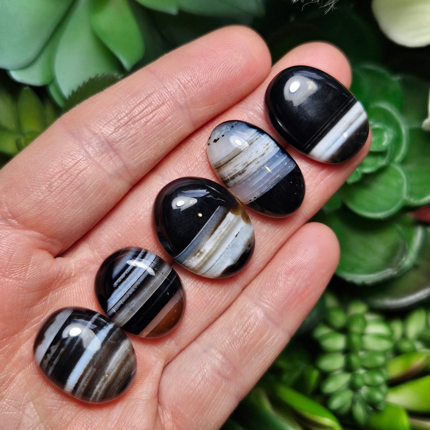 Black Striped Agate