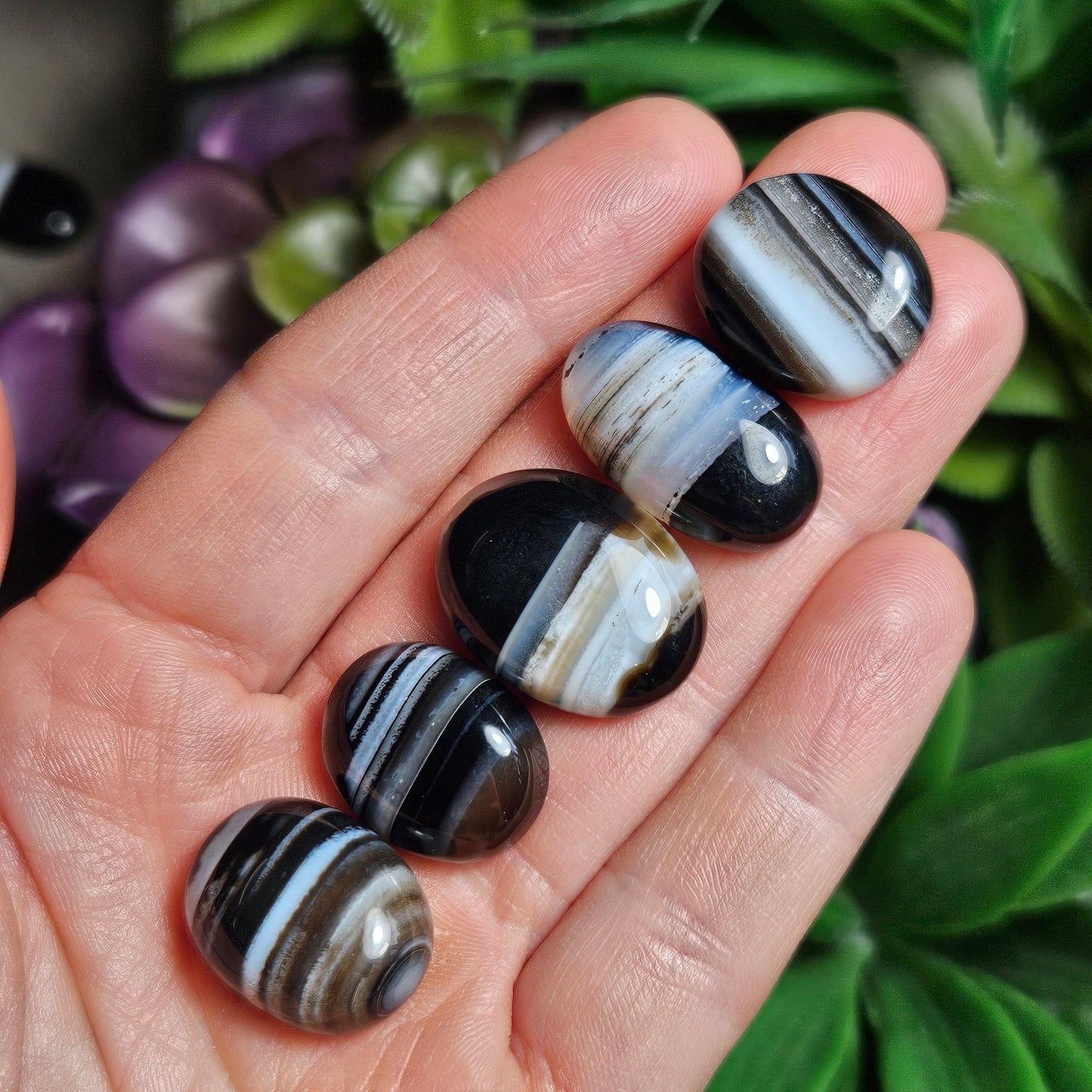Black Striped Agate