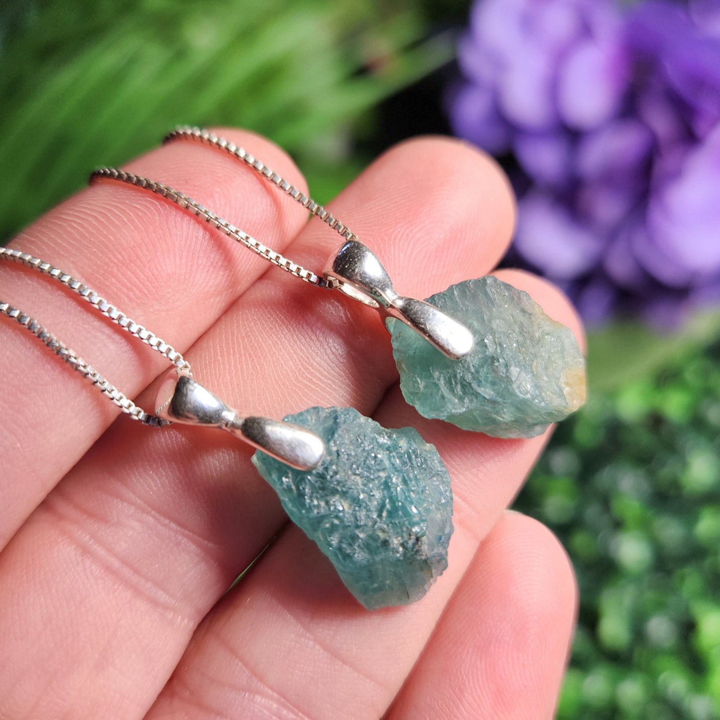 Grandidierite Pendant