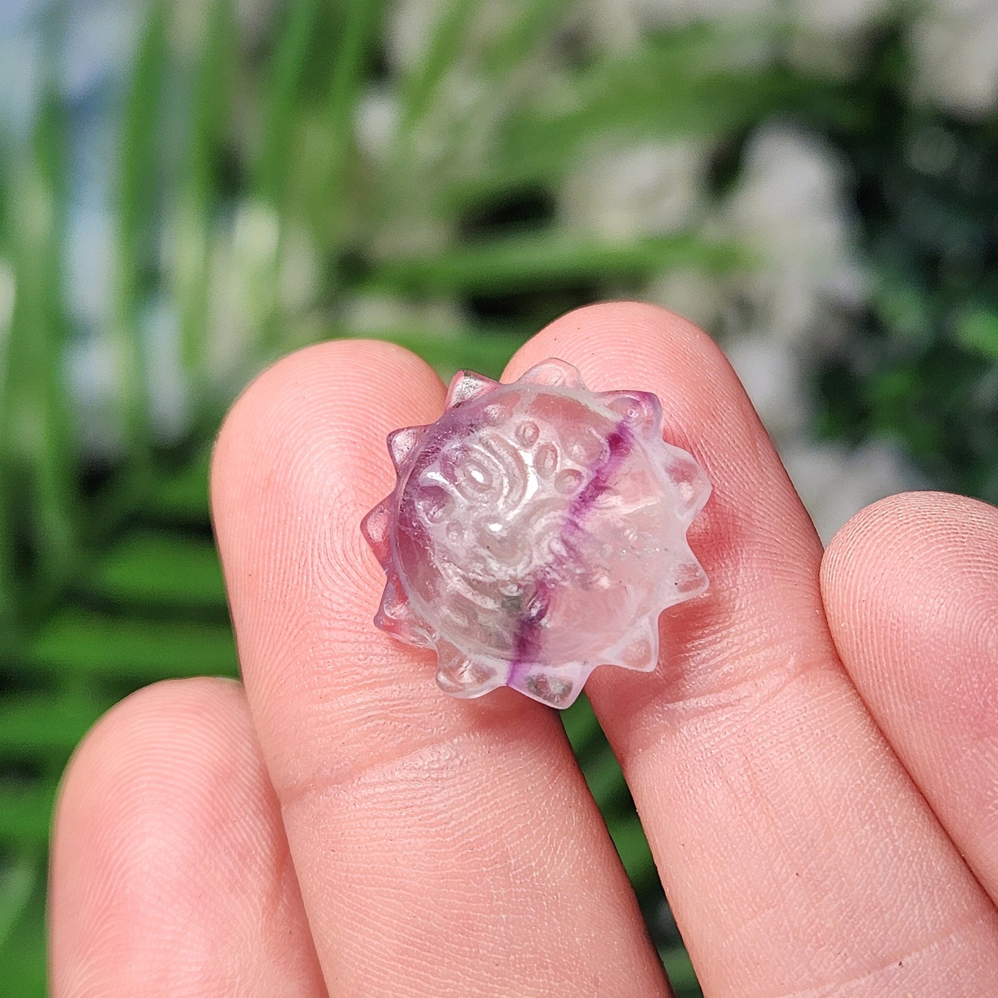 Rainbow Fluorite Sun
