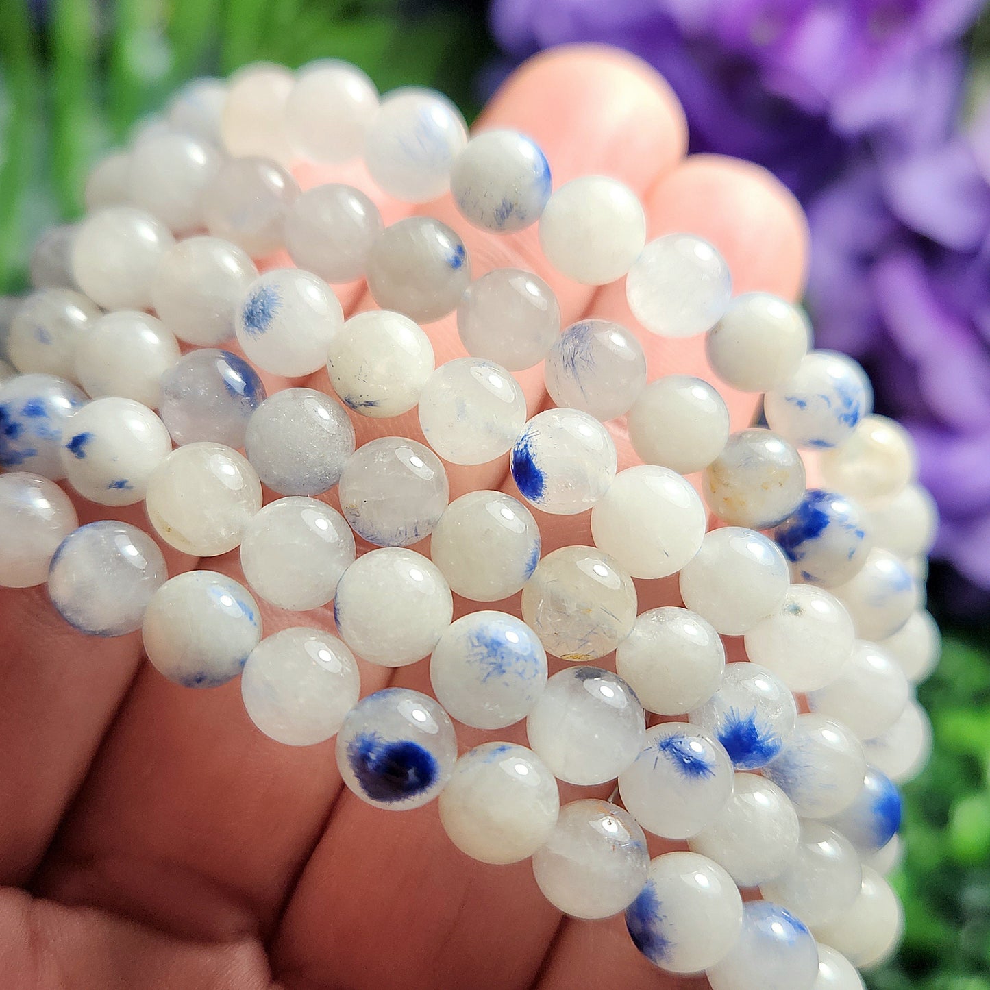 Dumortierite Quartz Bracelet