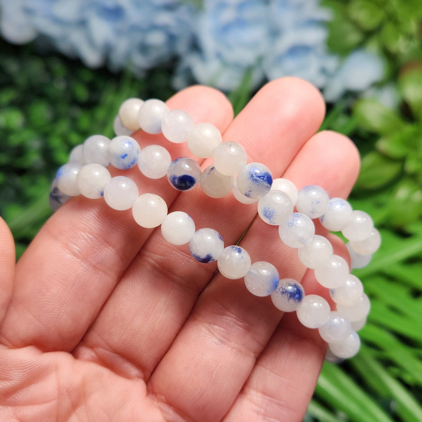 Dumortierite Quartz Bracelet