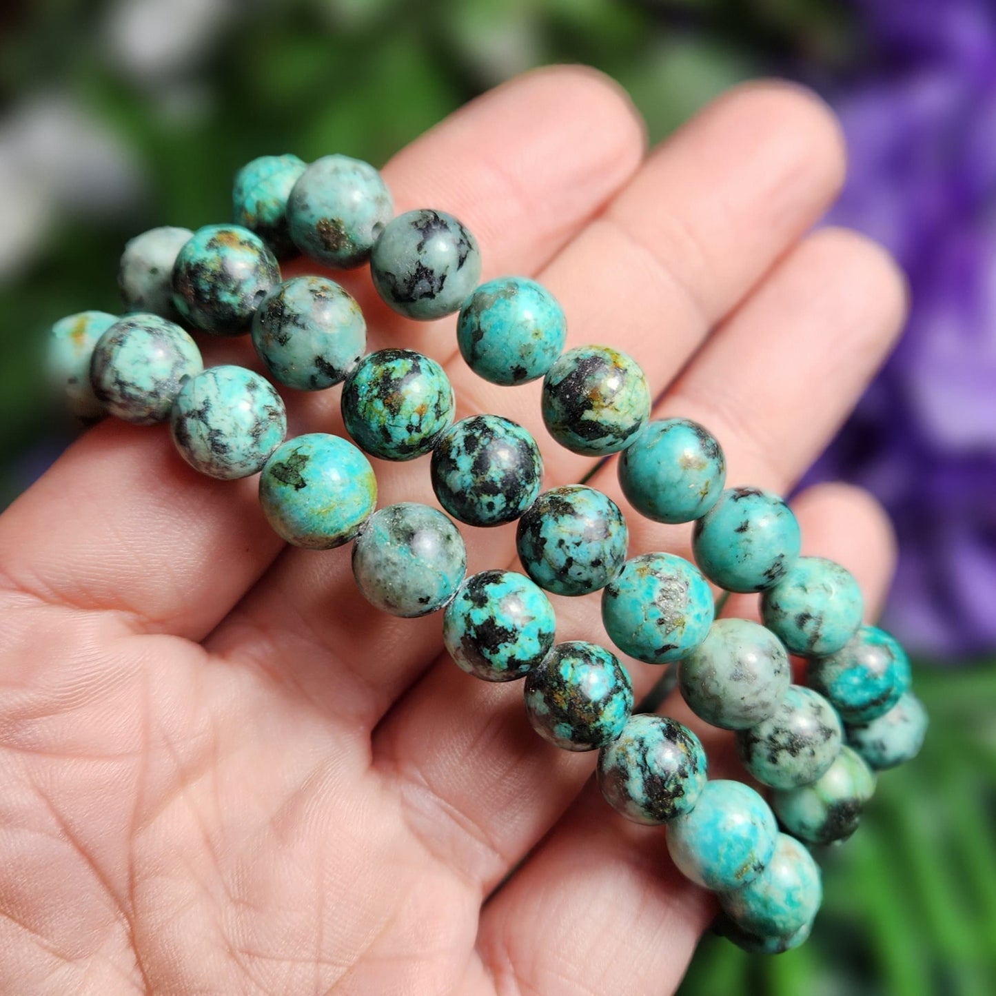African Turquoise Bracelet