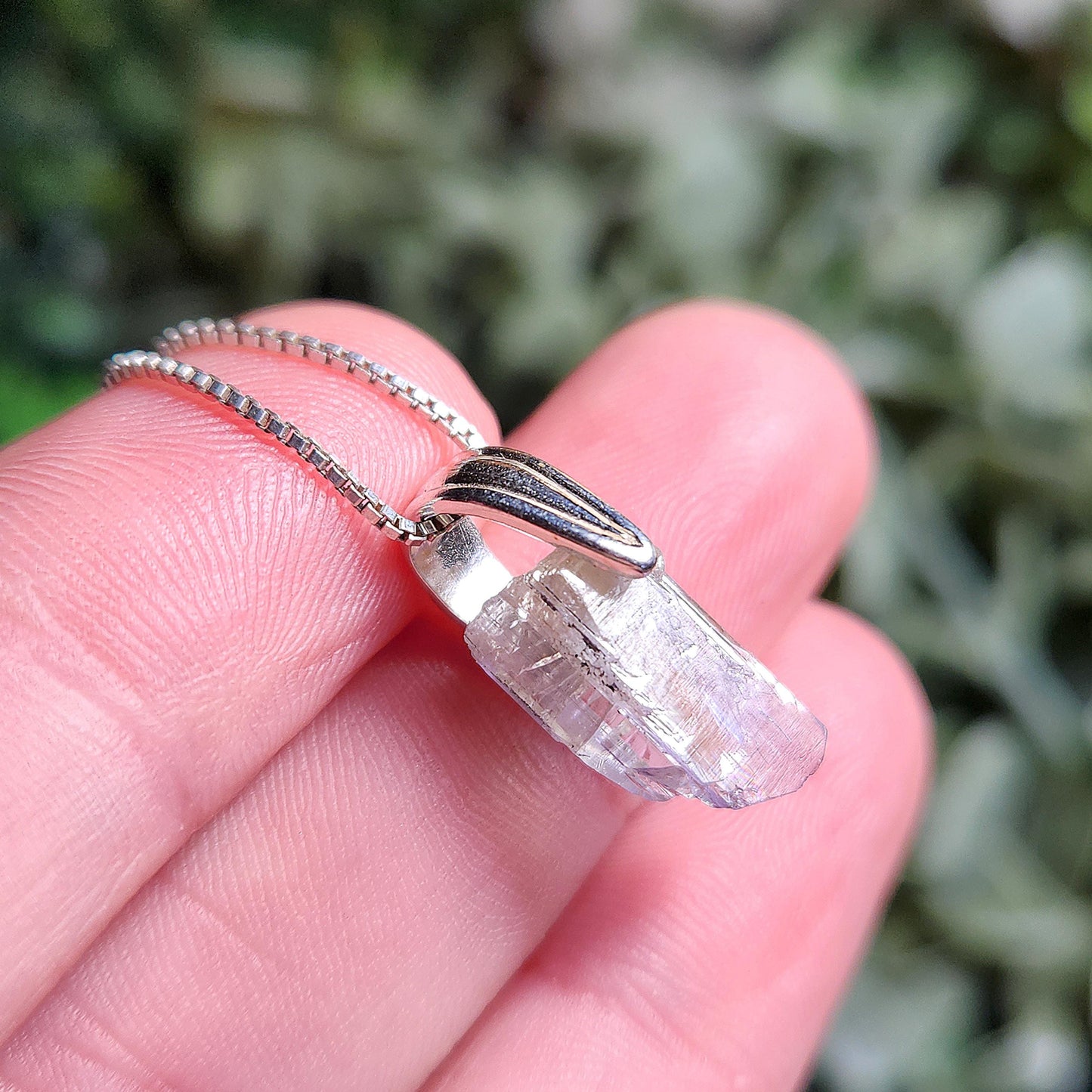 Unheated Tanzanite Pendant