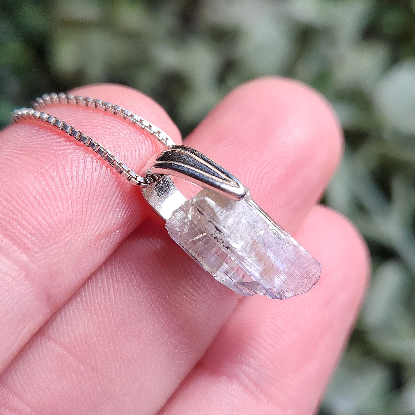 Unheated Tanzanite Pendant