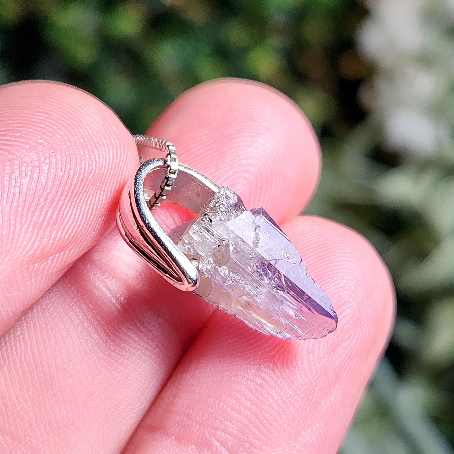 Unheated Tanzanite Pendant