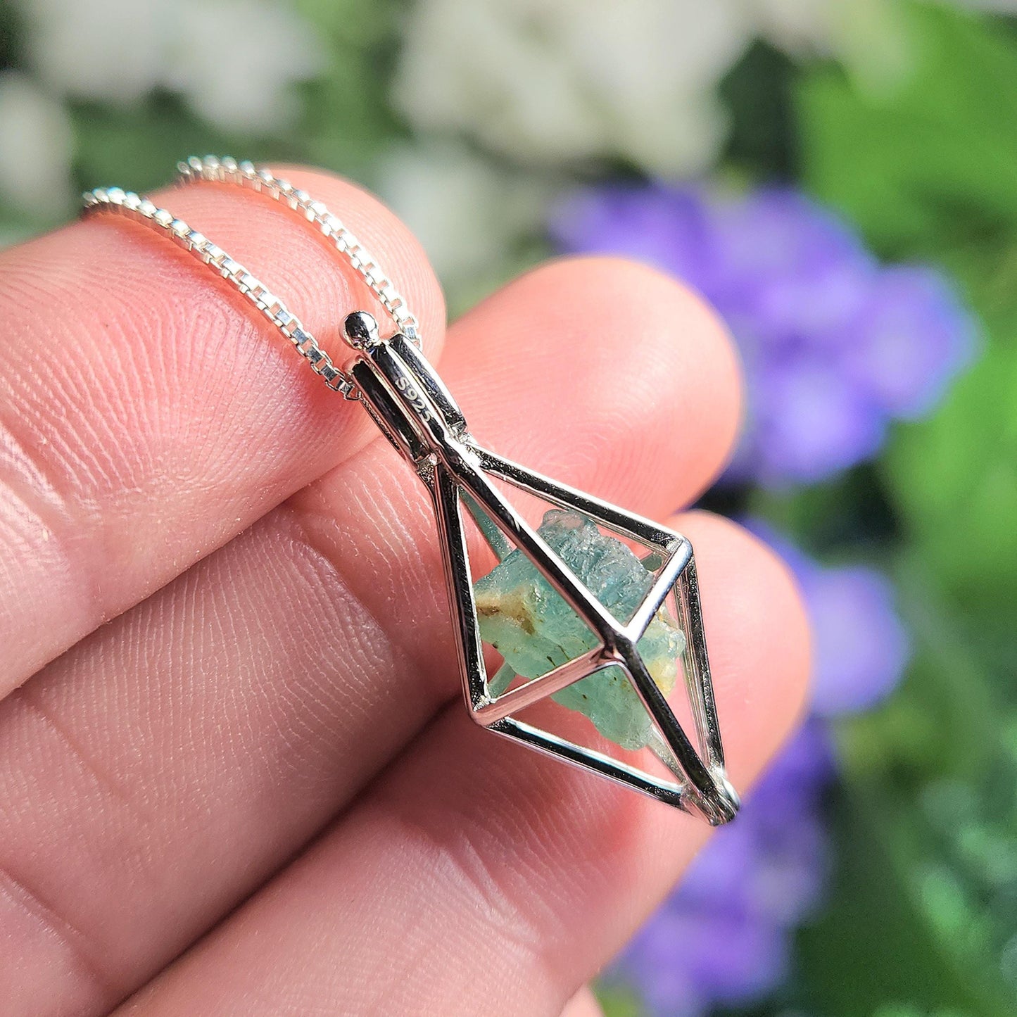 Grandidierite Pendant