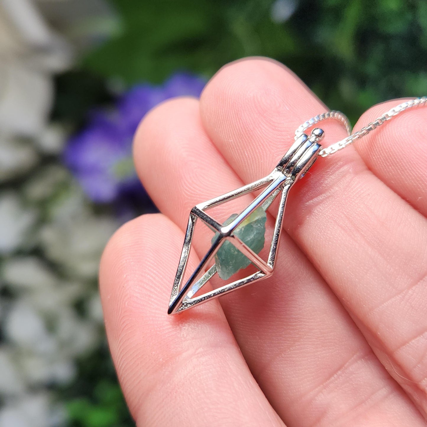 Grandidierite Pendant
