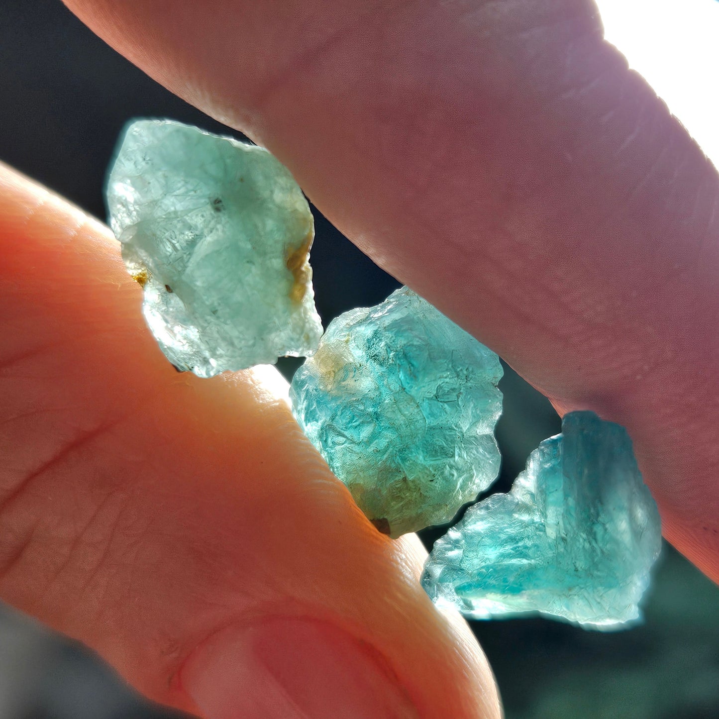 Teal Grandidierite Crystal