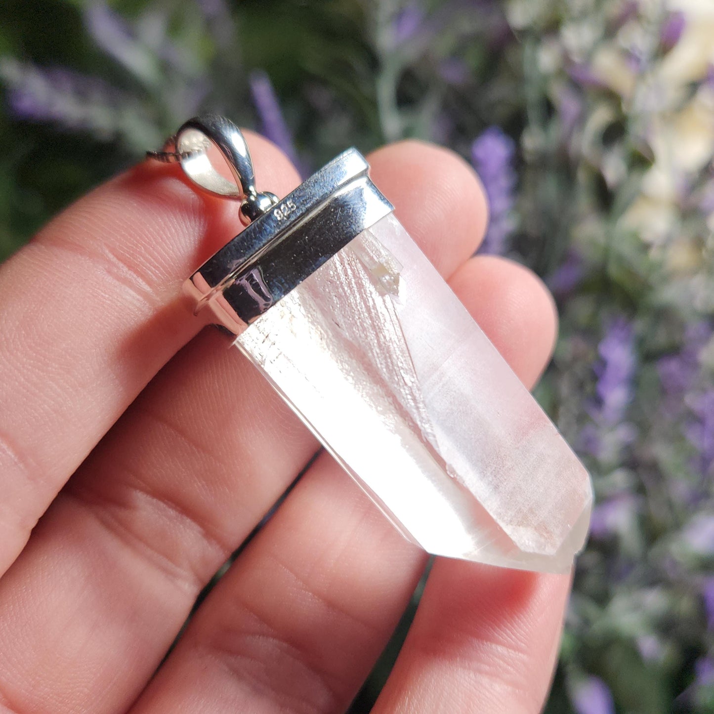 Lemurian Quartz Pendant