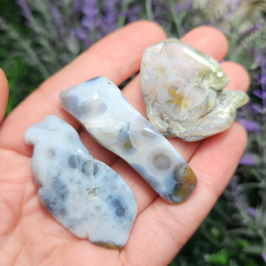Jelly Orb Ocean Jasper Crystal