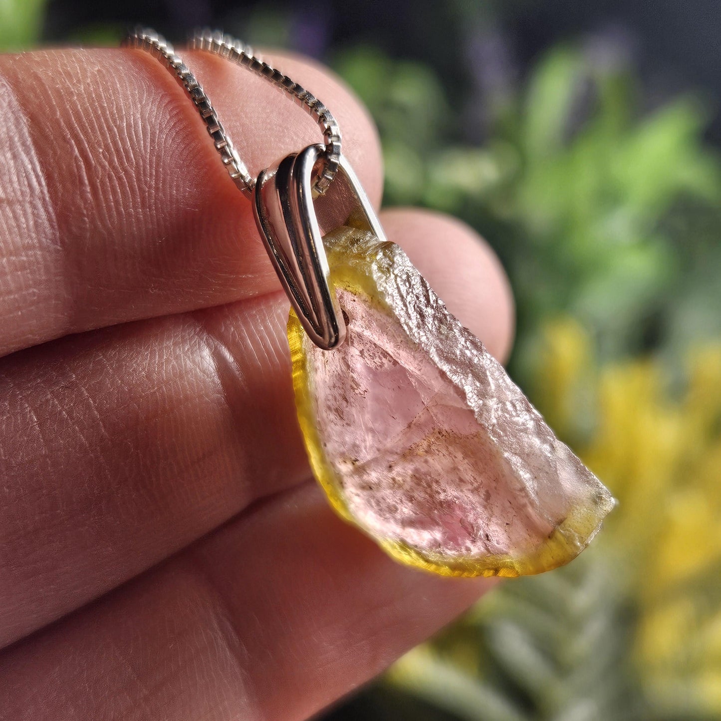 Watermelon Tourmaline Pendant