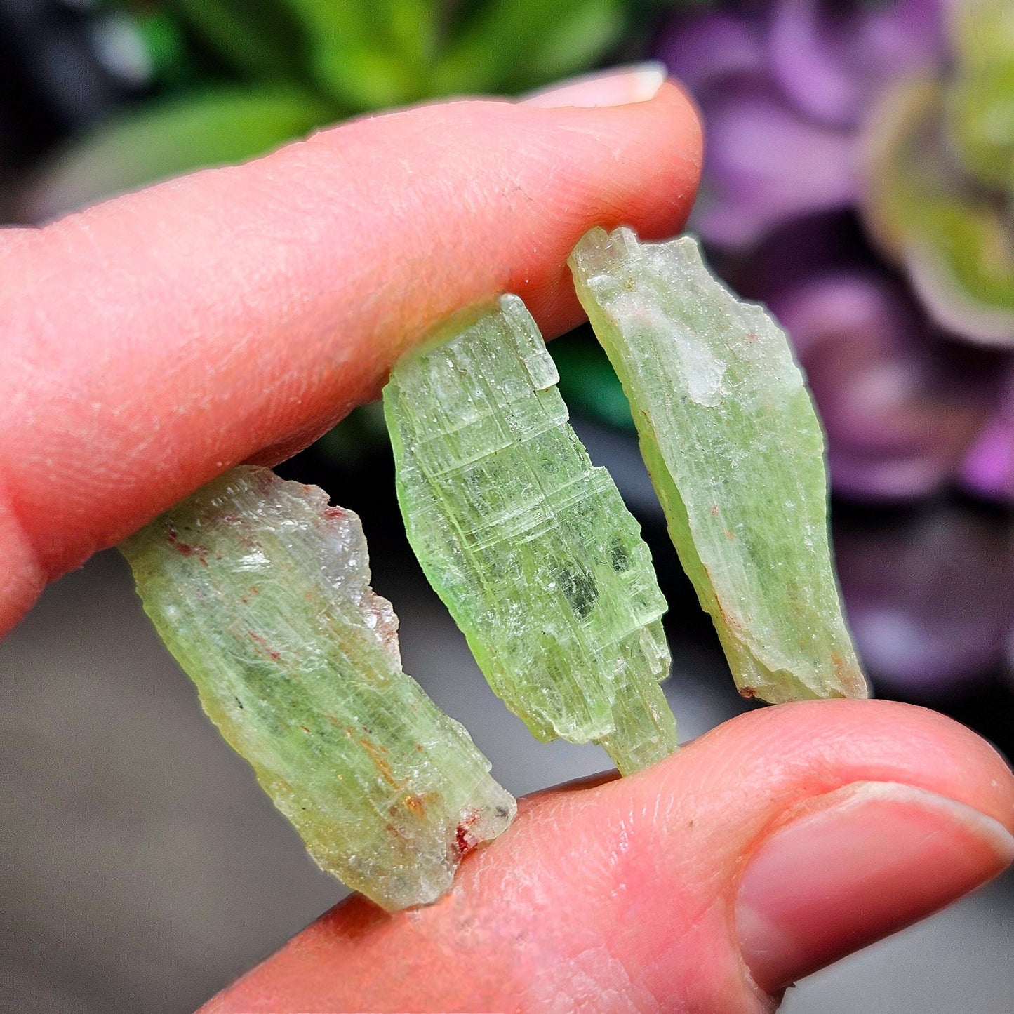 Raw Green Kyanite