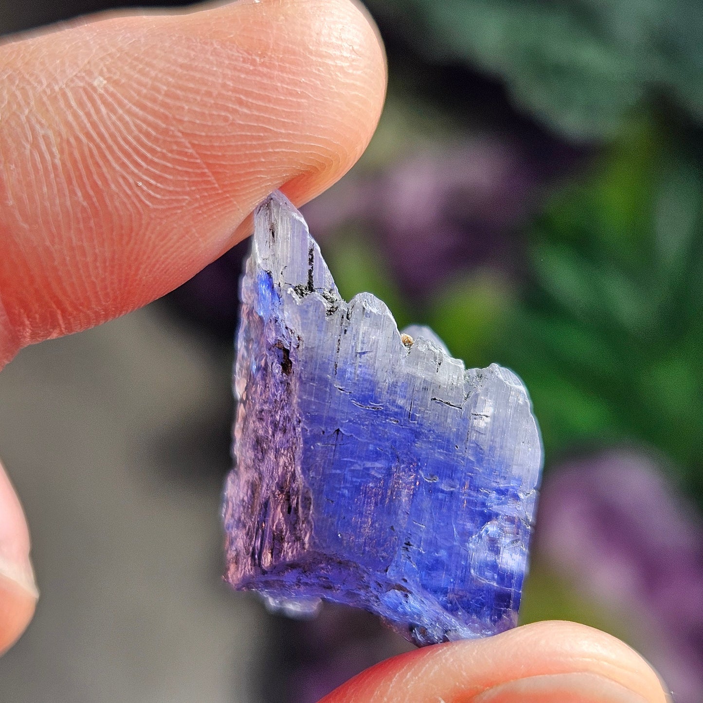 Blue Tanzanite Crystal