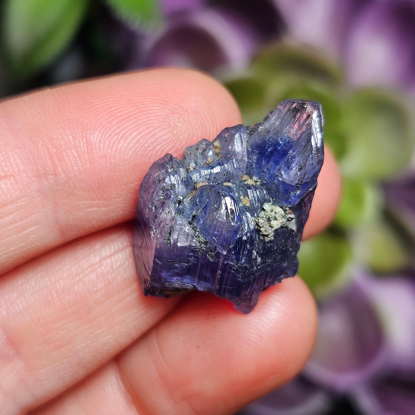 Blue Tanzanite Crystal