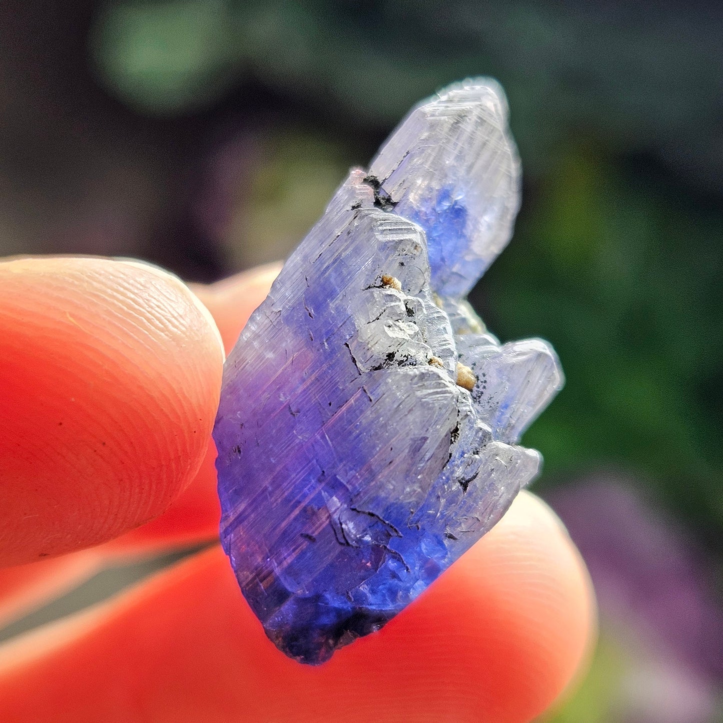 Blue Tanzanite Crystal