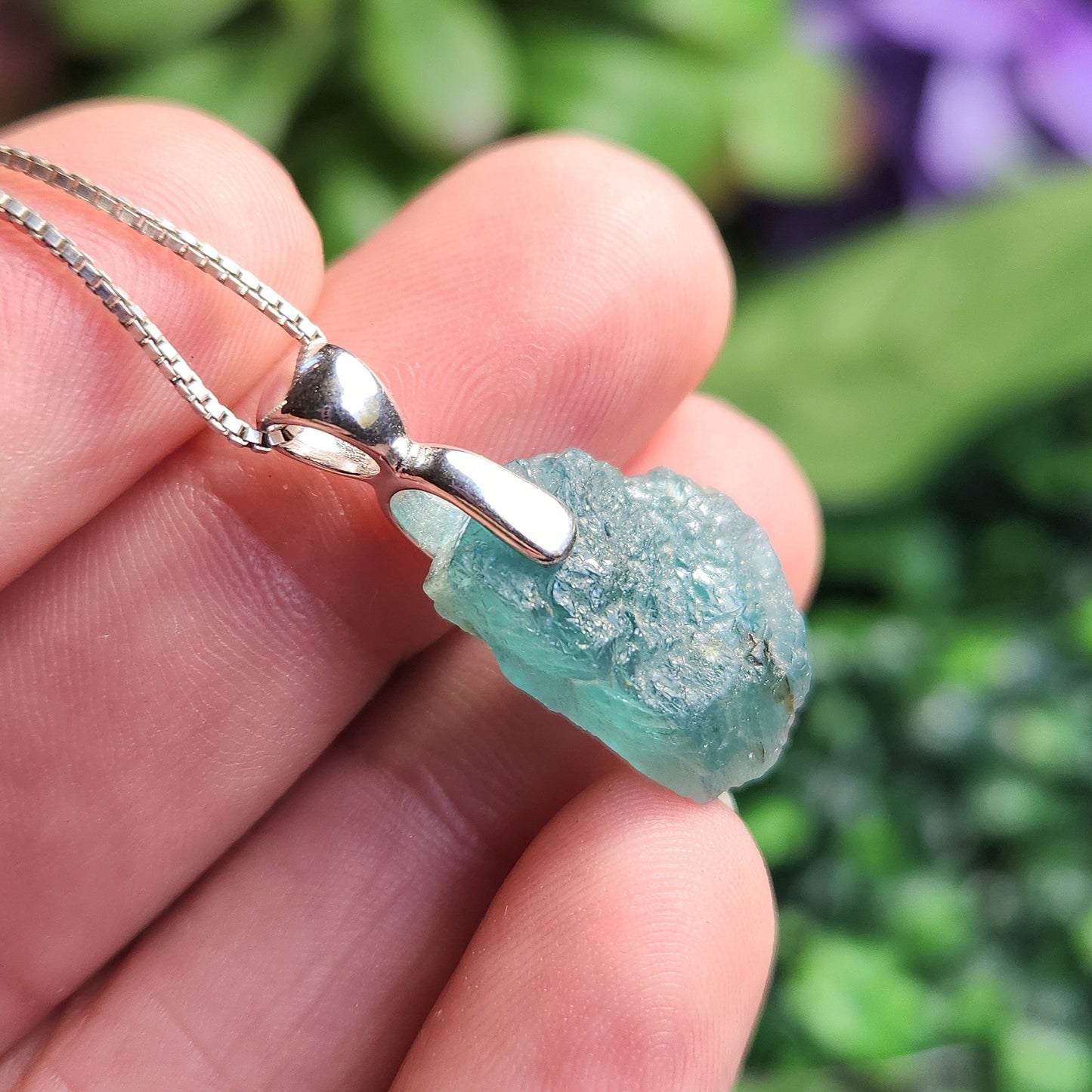 Grandidierite Pendant