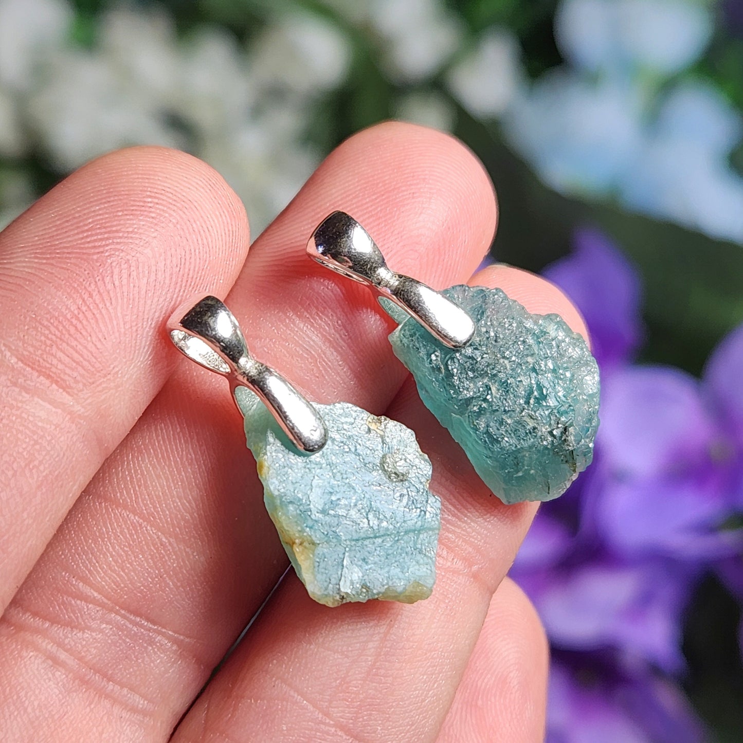 Grandidierite Pendant