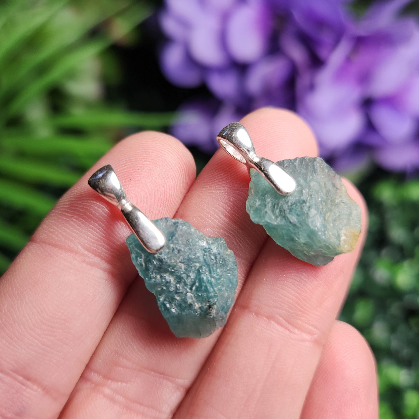 Grandidierite Pendant