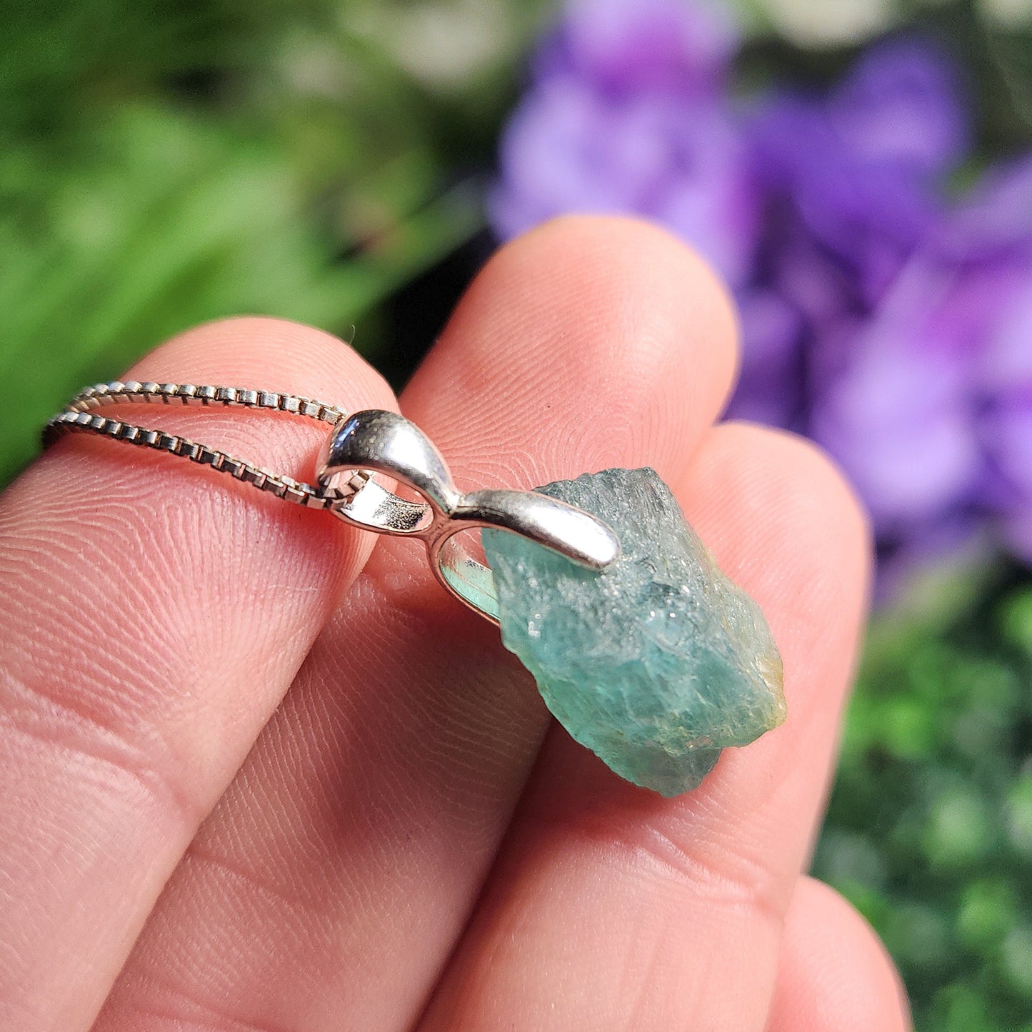 Grandidierite Pendant