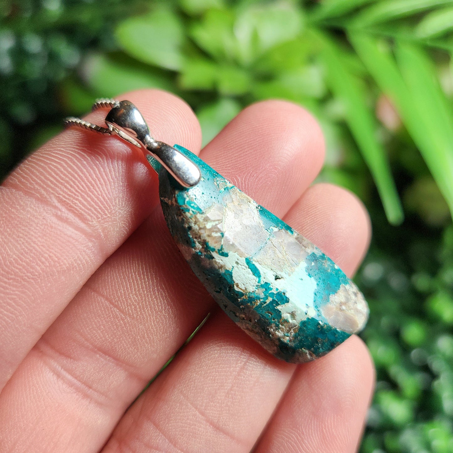Dioptase Pendant