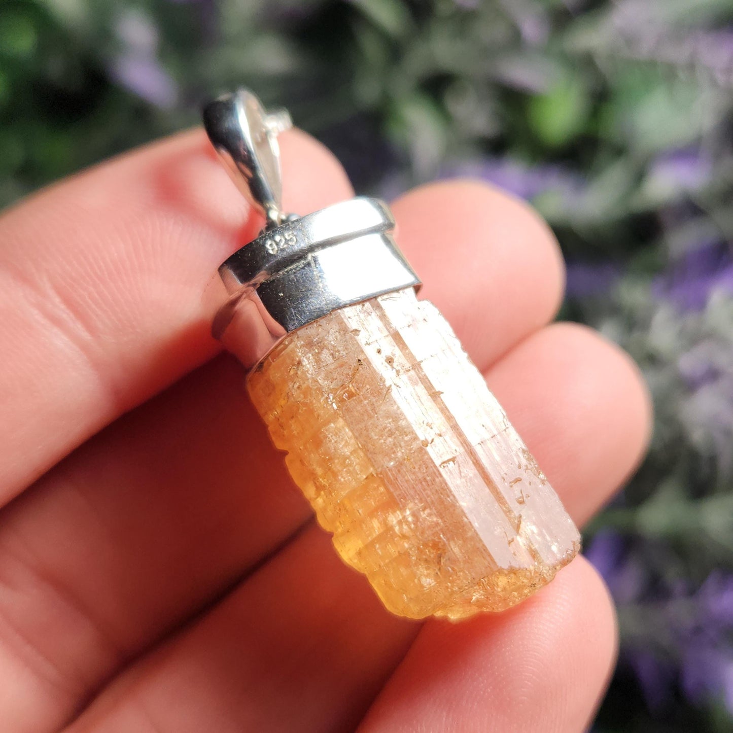 Golden Topaz Pendant