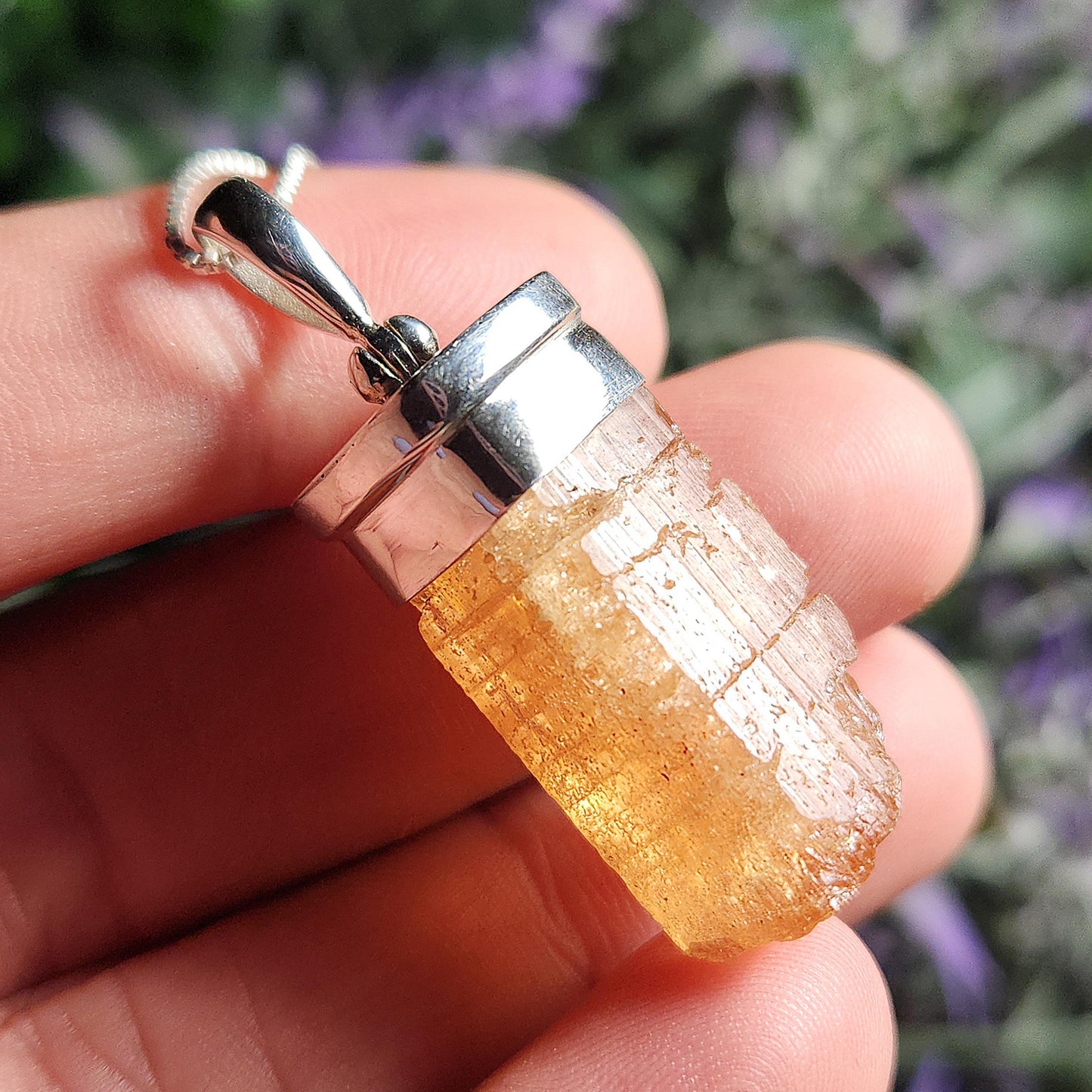 Golden Topaz Pendant