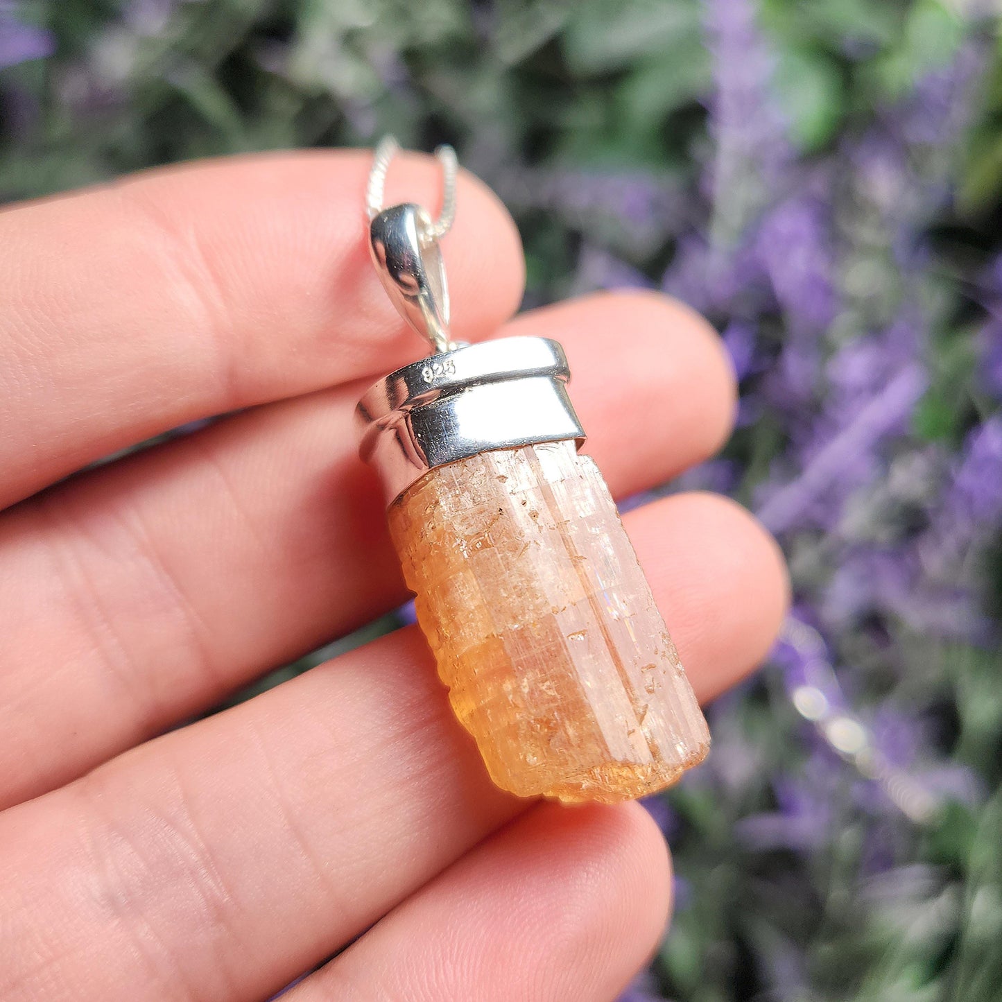 Golden Topaz Pendant