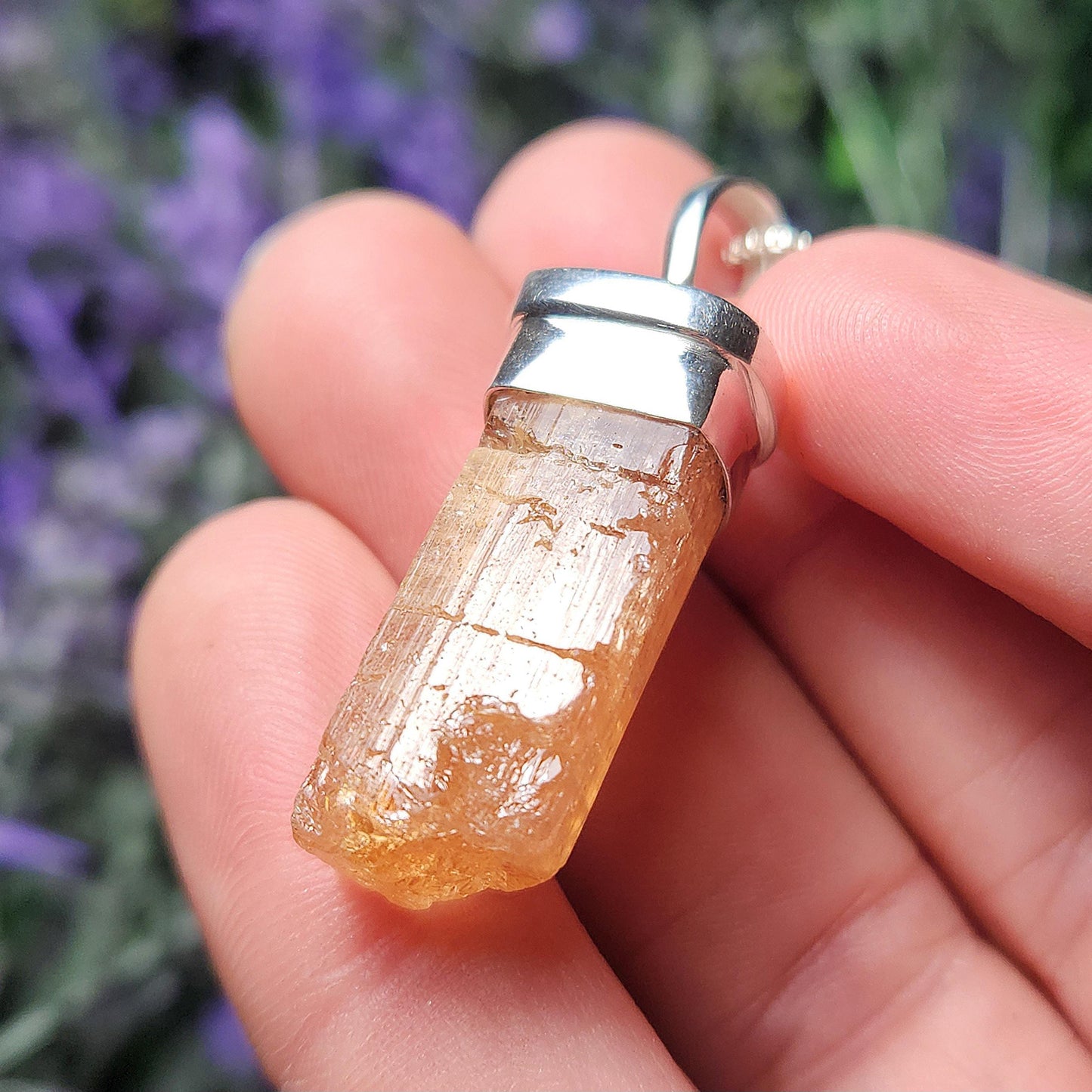 Golden Topaz Pendant