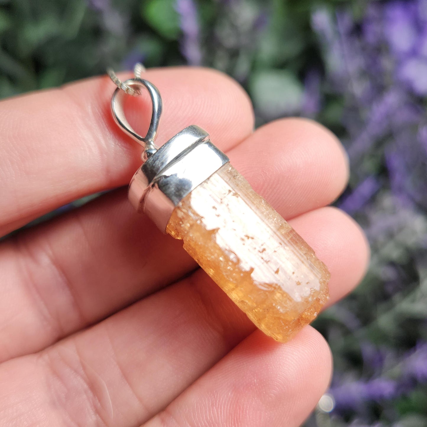 Golden Topaz Pendant