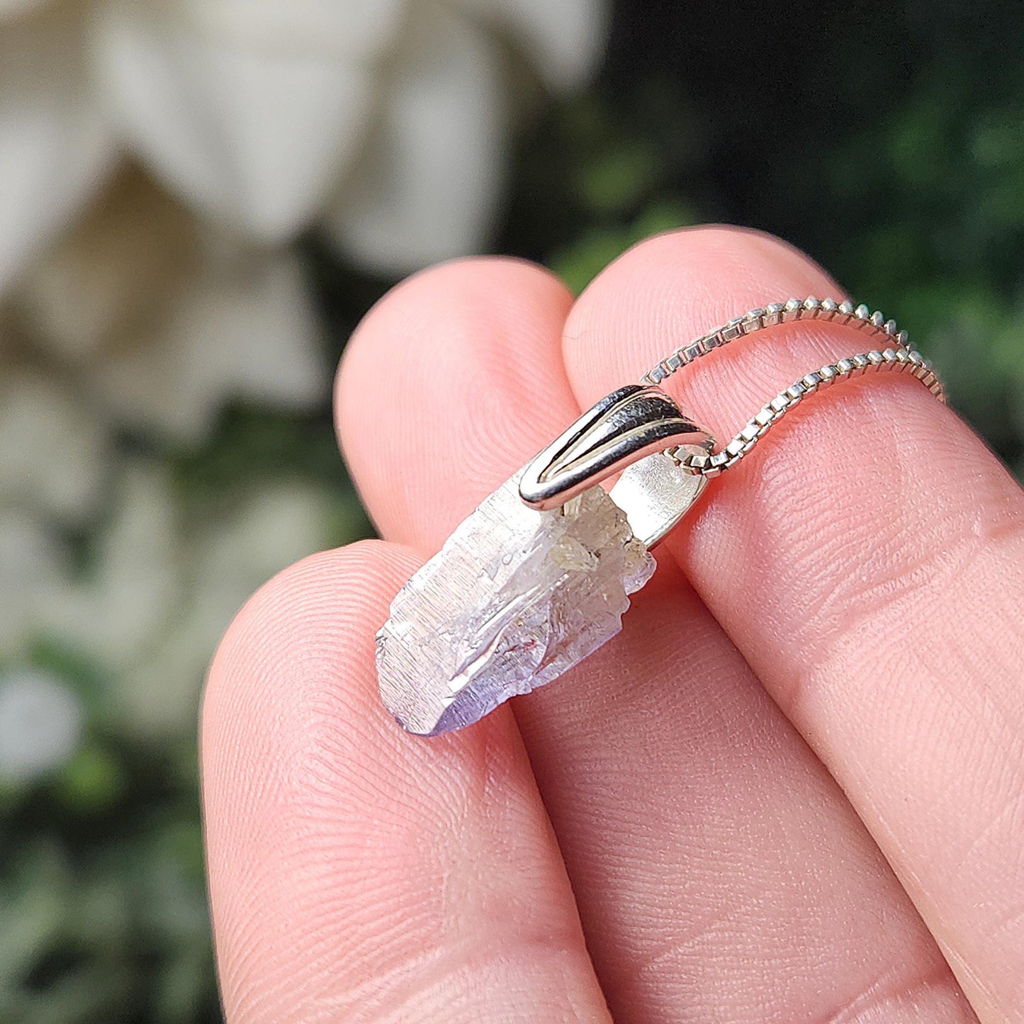 Unheated Tanzanite Pendant