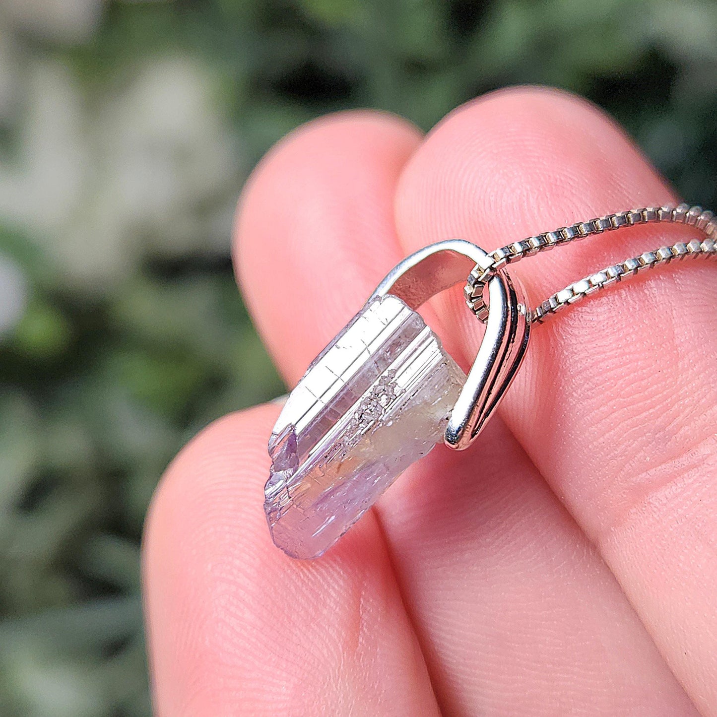 Unheated Tanzanite Pendant