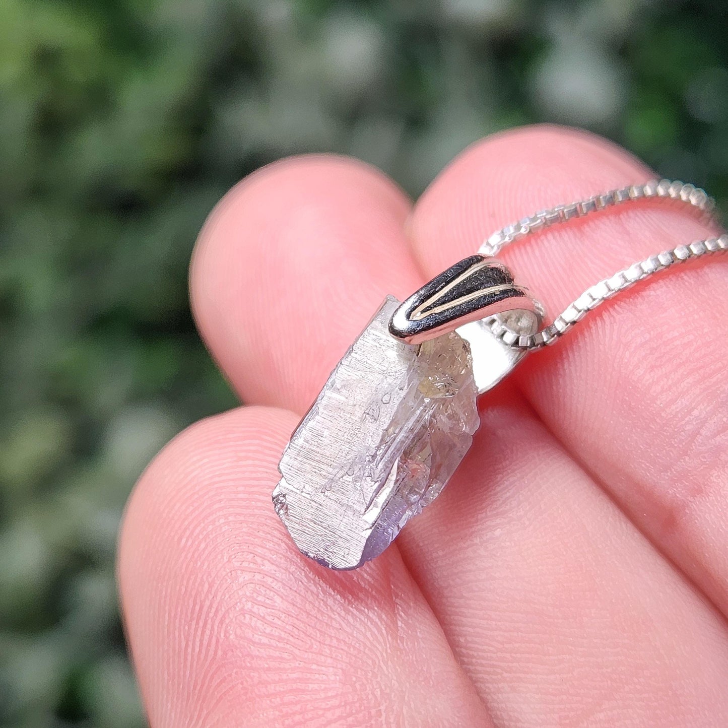 Unheated Tanzanite Pendant