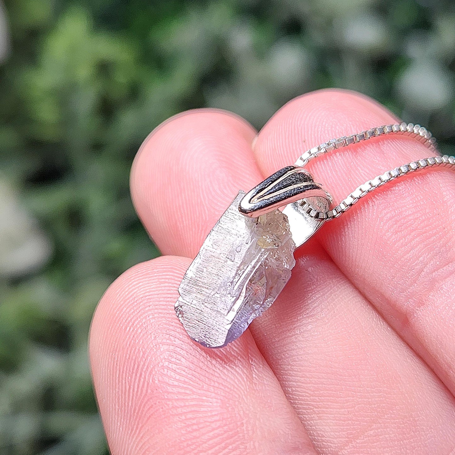 Unheated Tanzanite Pendant