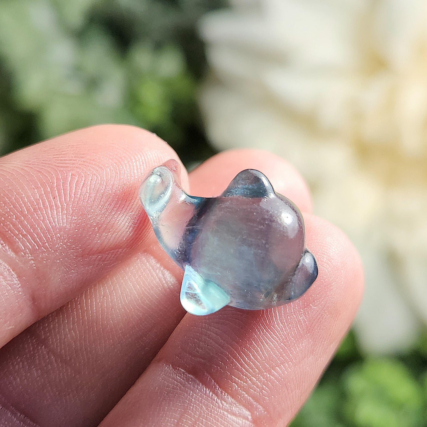 Rainbow Fluorite Dolphin