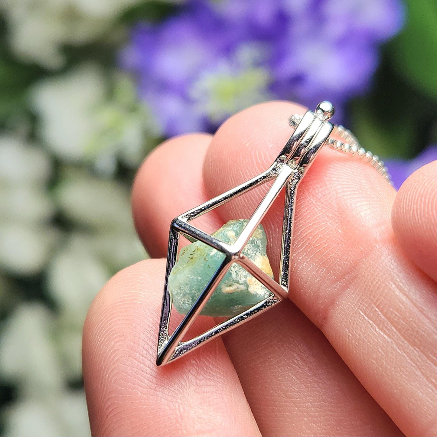 Grandidierite Pendant