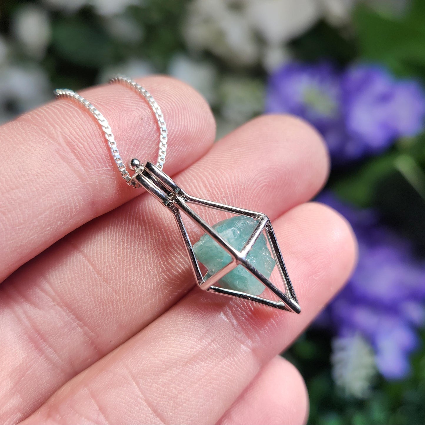 Grandidierite Pendant
