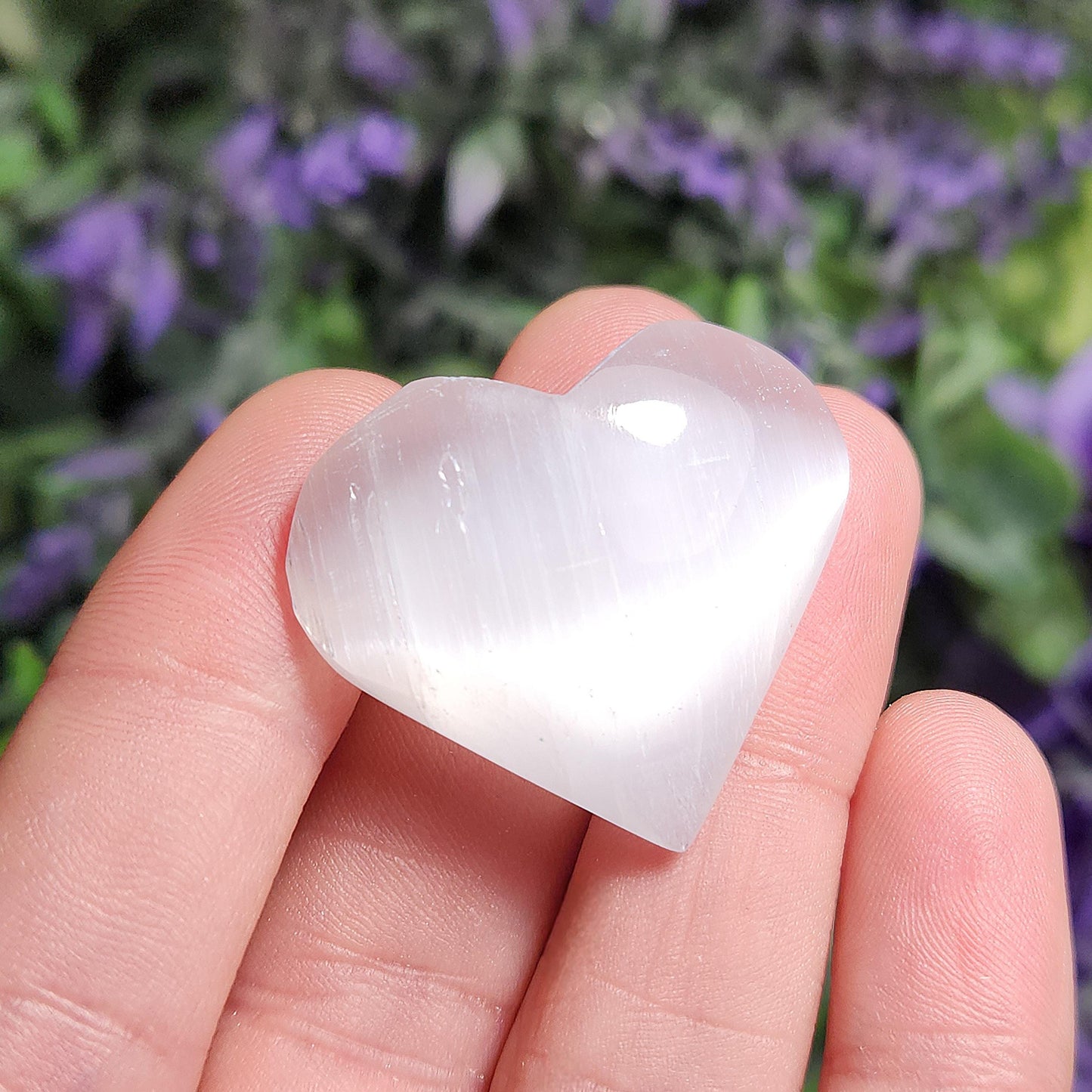 Selenite Heart