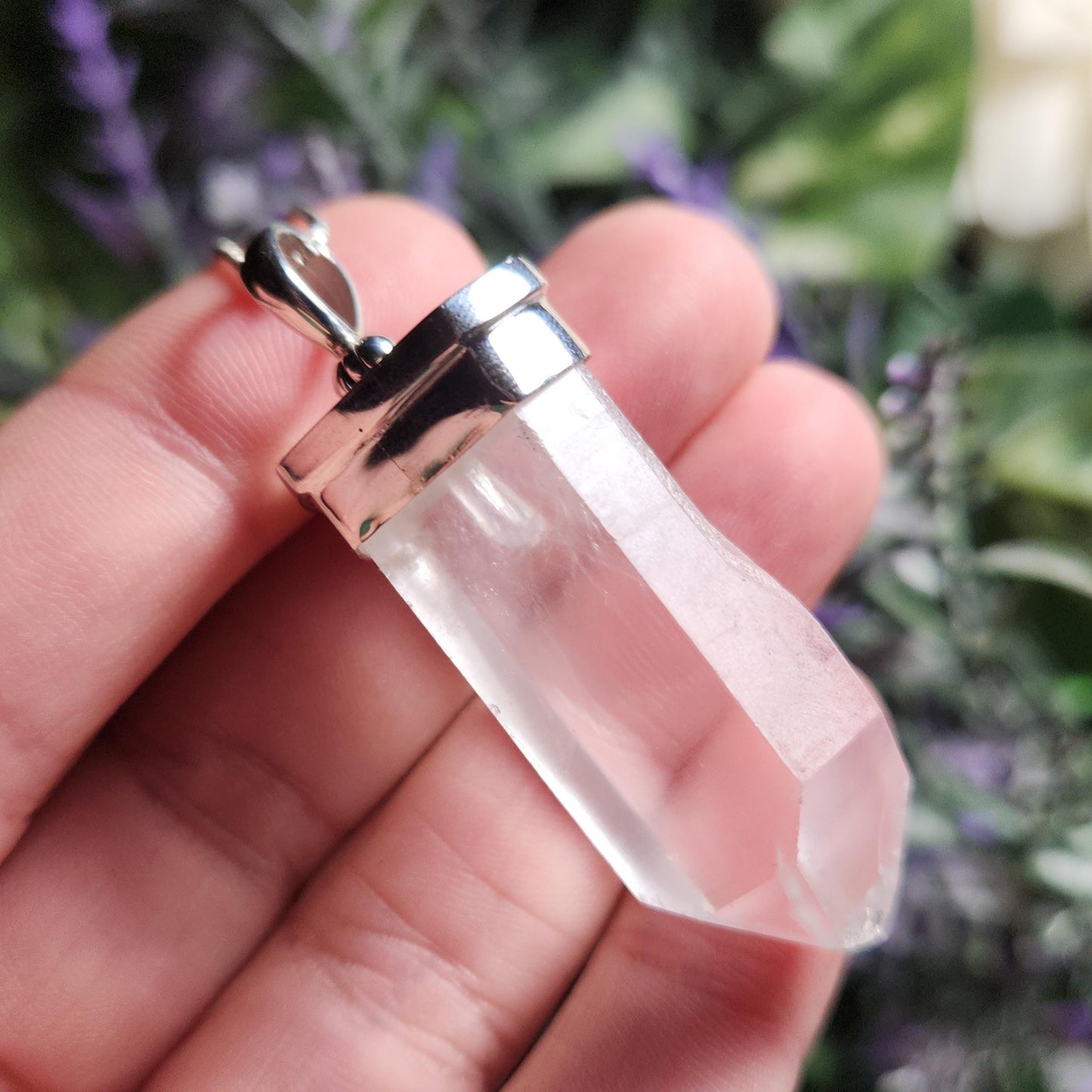 Lemurian Quartz Pendant