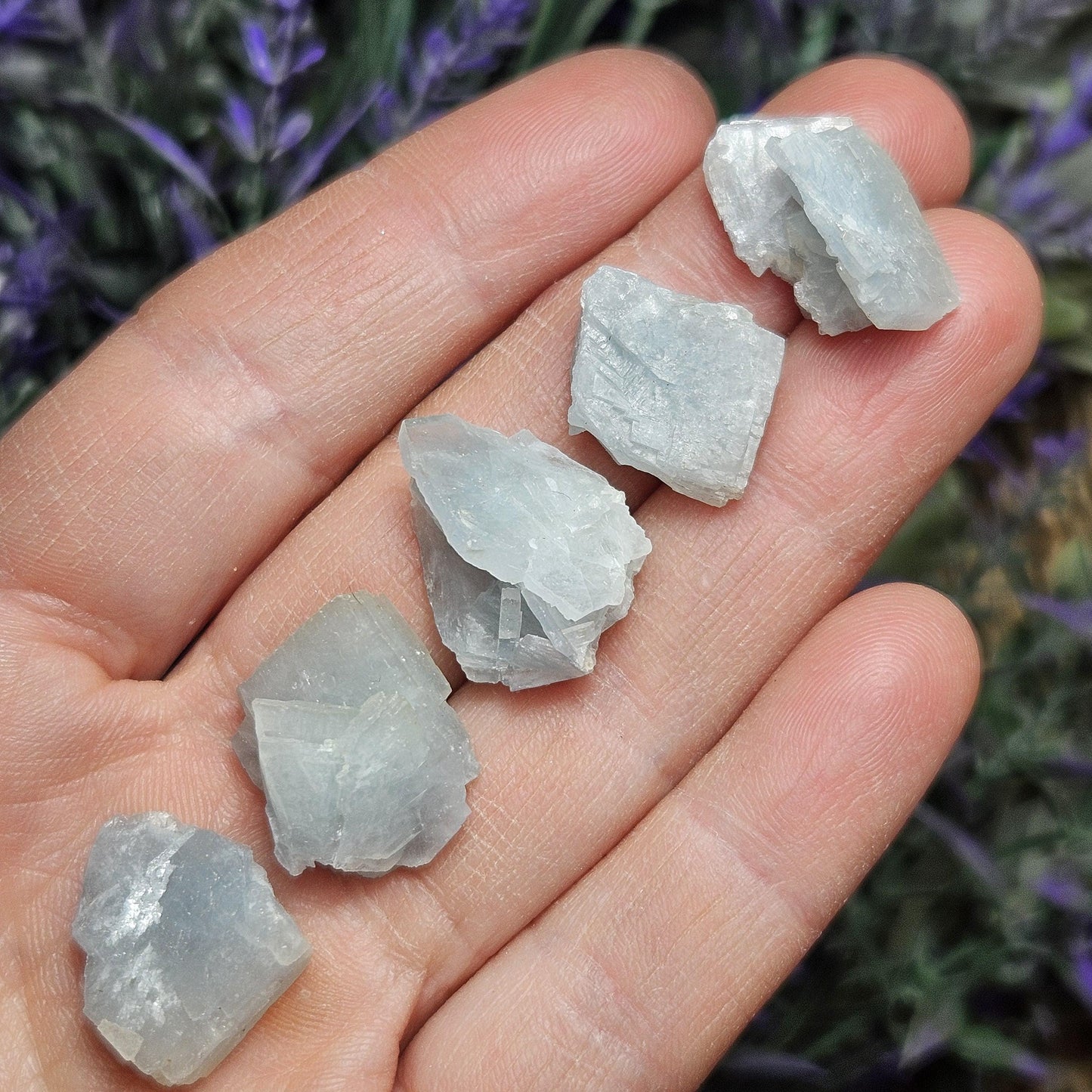 Blue Barite Crystal