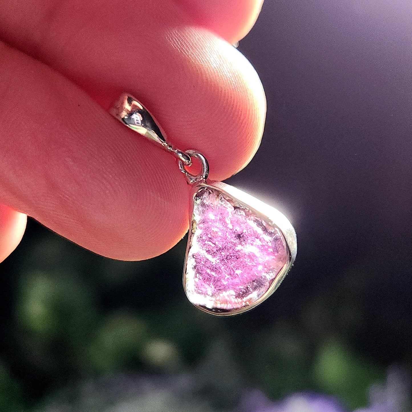 Watermelon Tourmaline Pendant