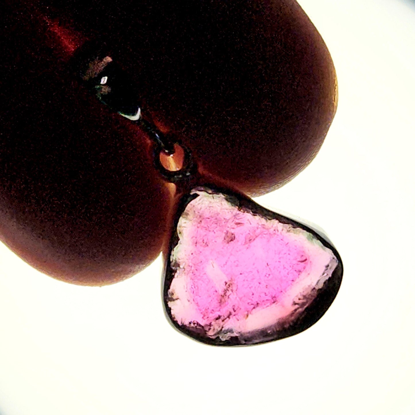 Watermelon Tourmaline Pendant