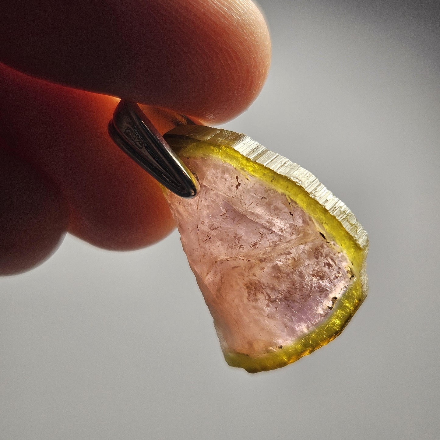 Watermelon Tourmaline Pendant